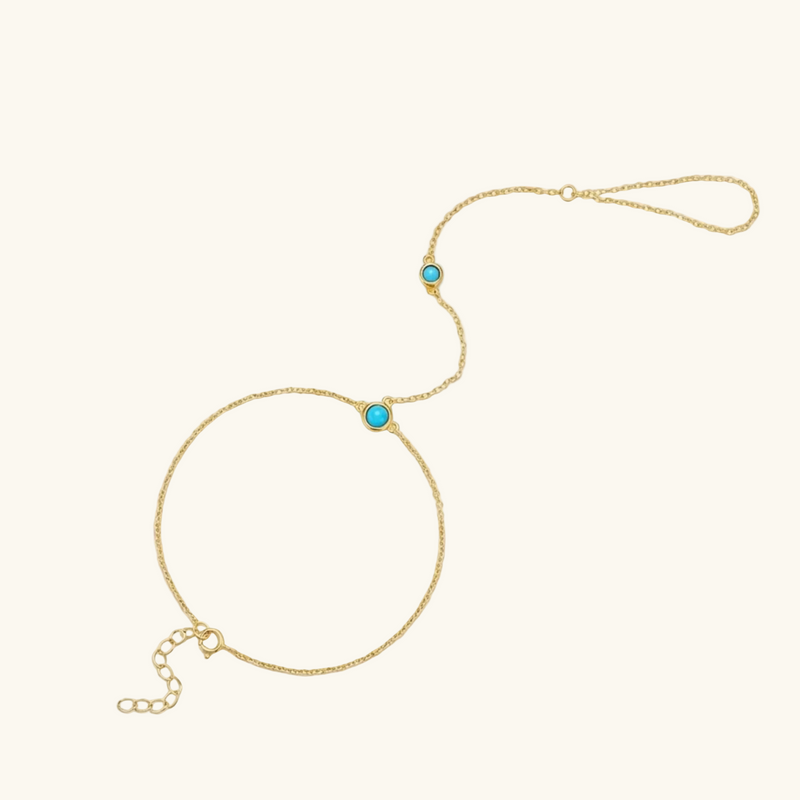 Azzura Blue Hand Chain