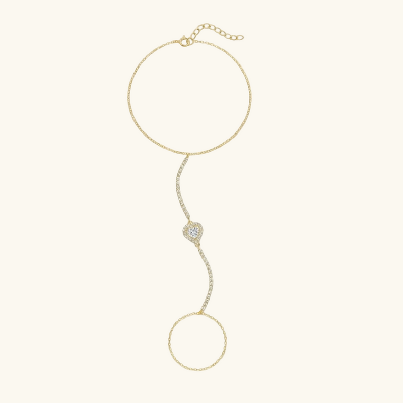 Amora Heart Hand Chain