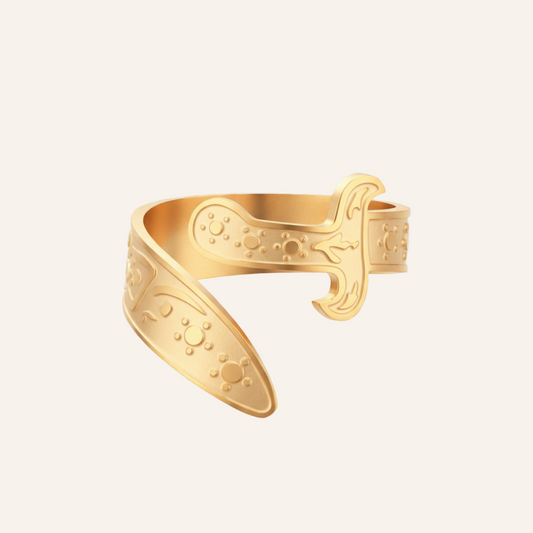 Qamar Ruhani Blade Ring