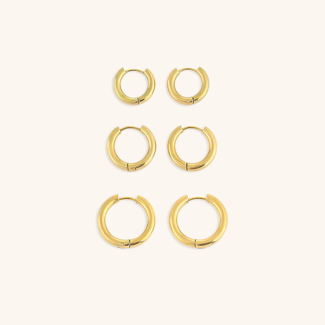 Classic Round Hoops (Set of 3)