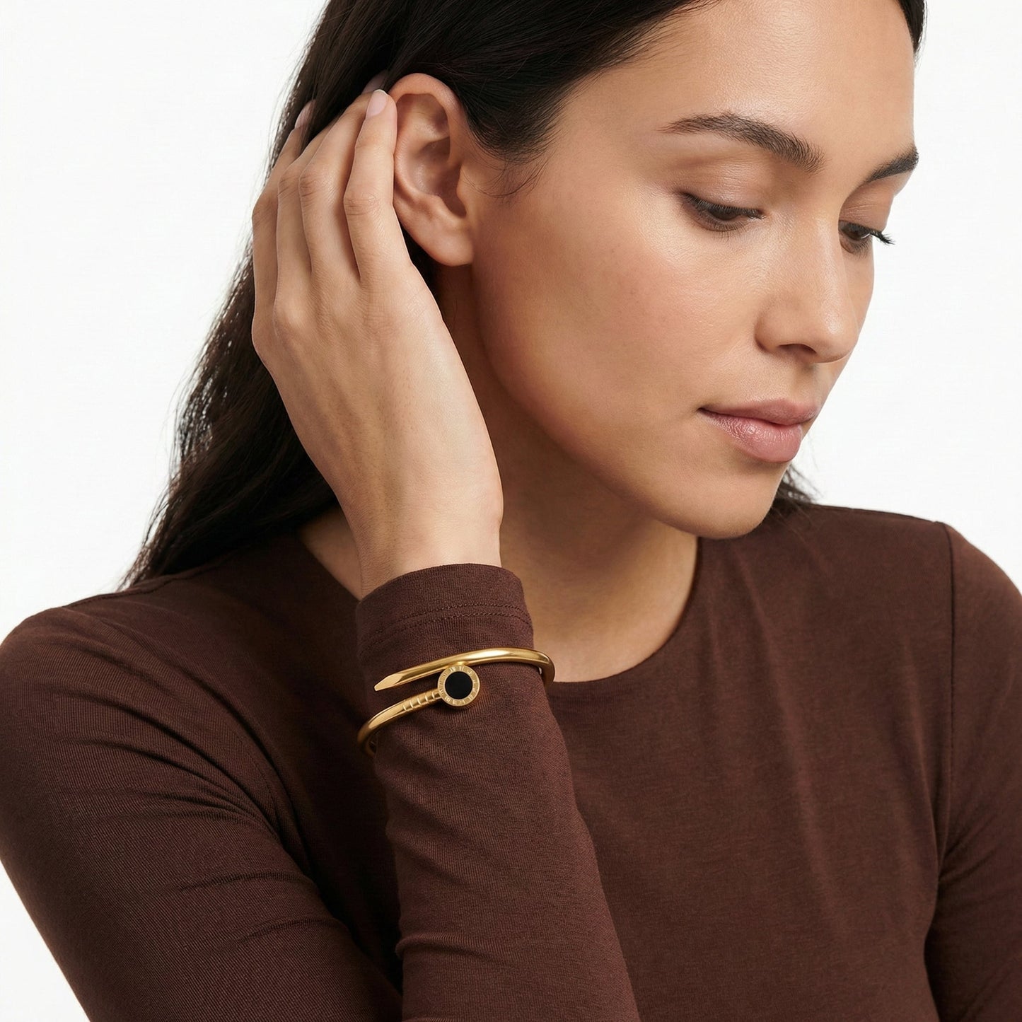 Amanda Gold Nail Bangle