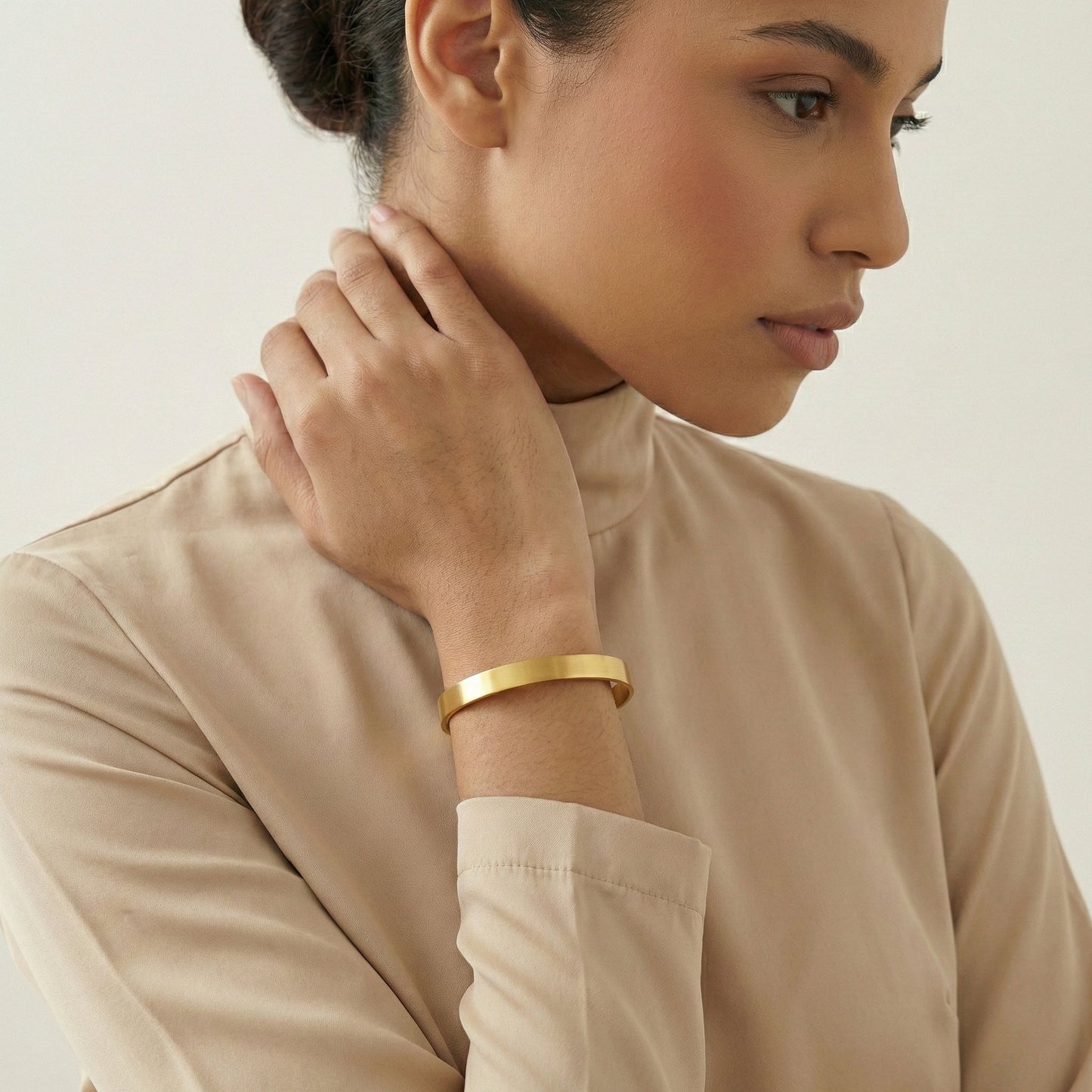 Gold Alexa Bangle