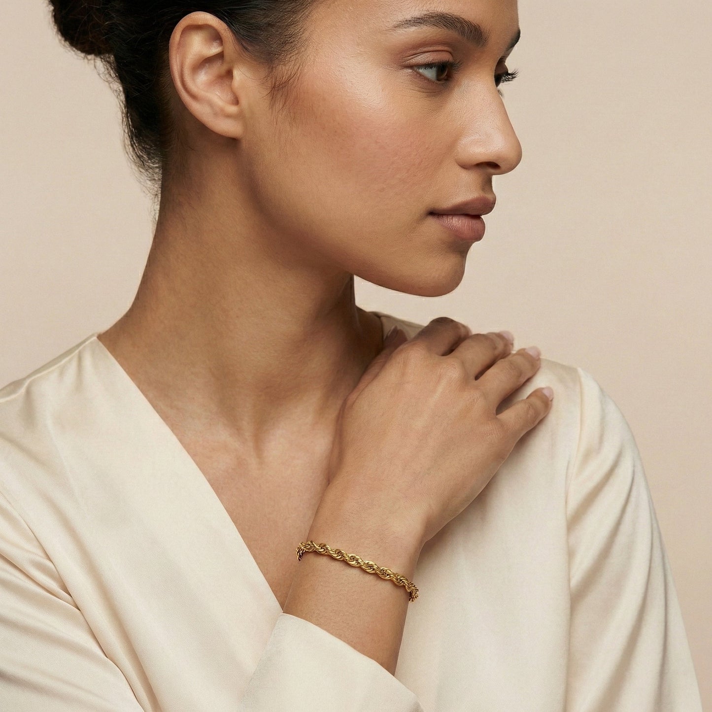 Capri Gold Chain Bracelet