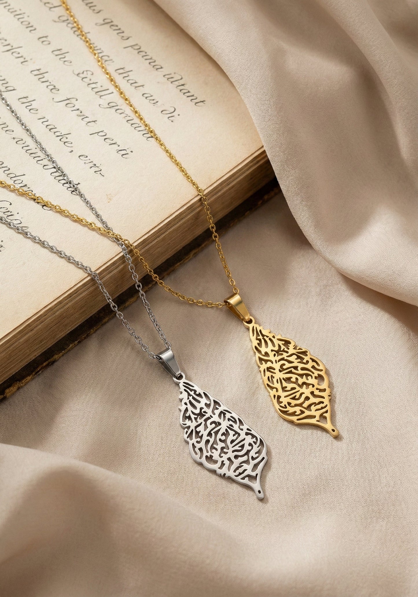 Bismillah Calligraphy Necklace