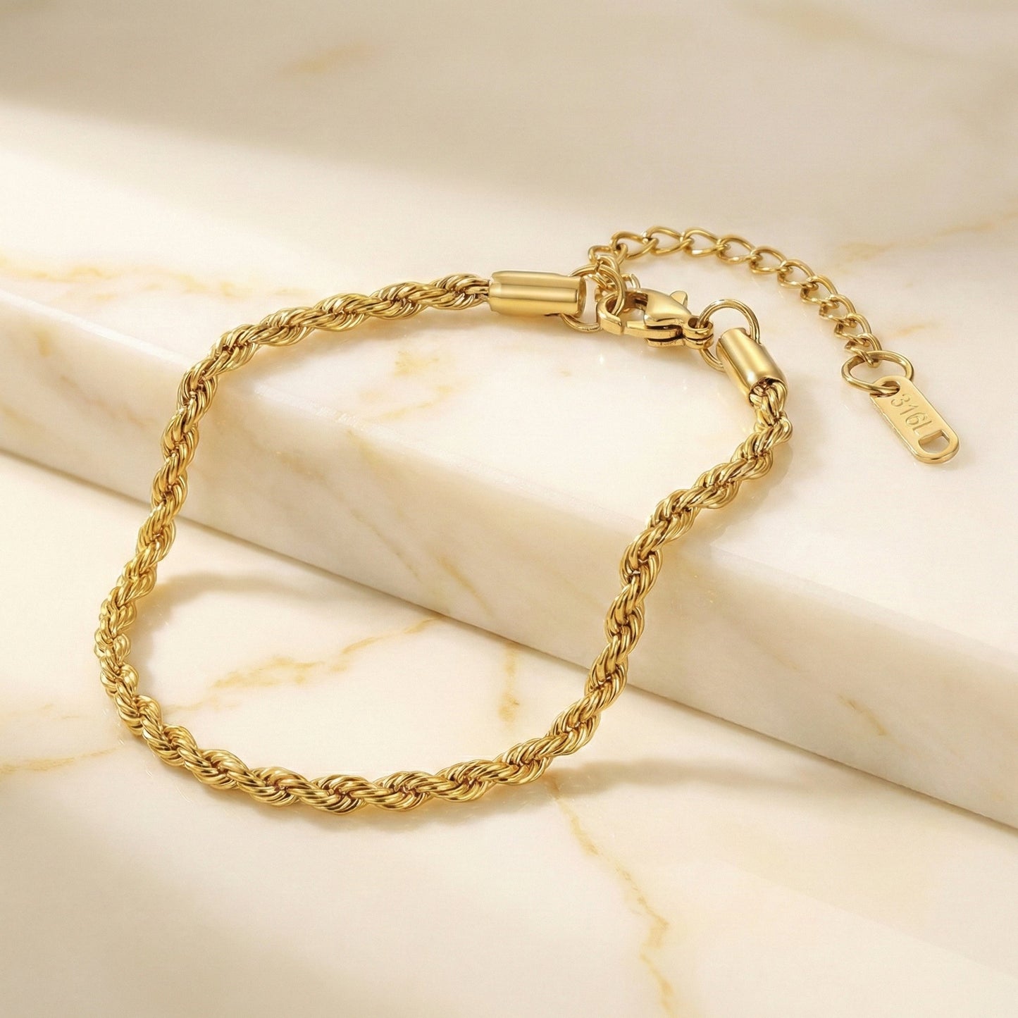 Capri Gold Chain Bracelet