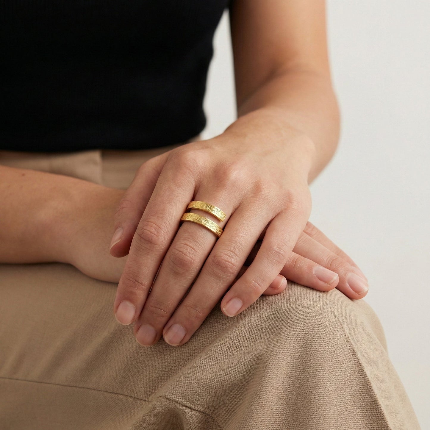 Ayatul Kursi Spiral Ring