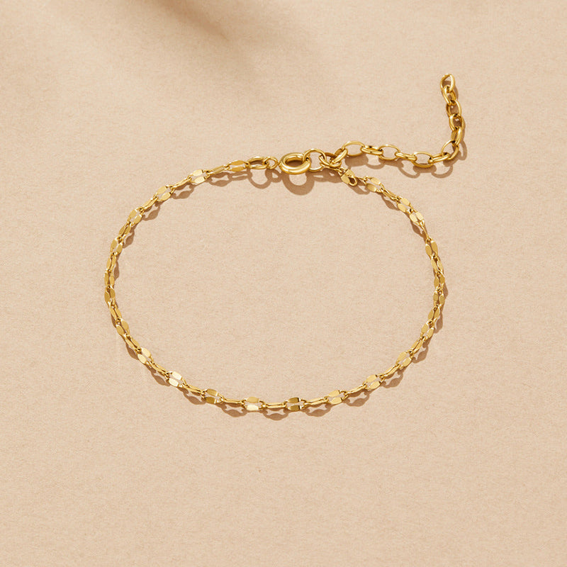 Leila Gold Chain Bracelet