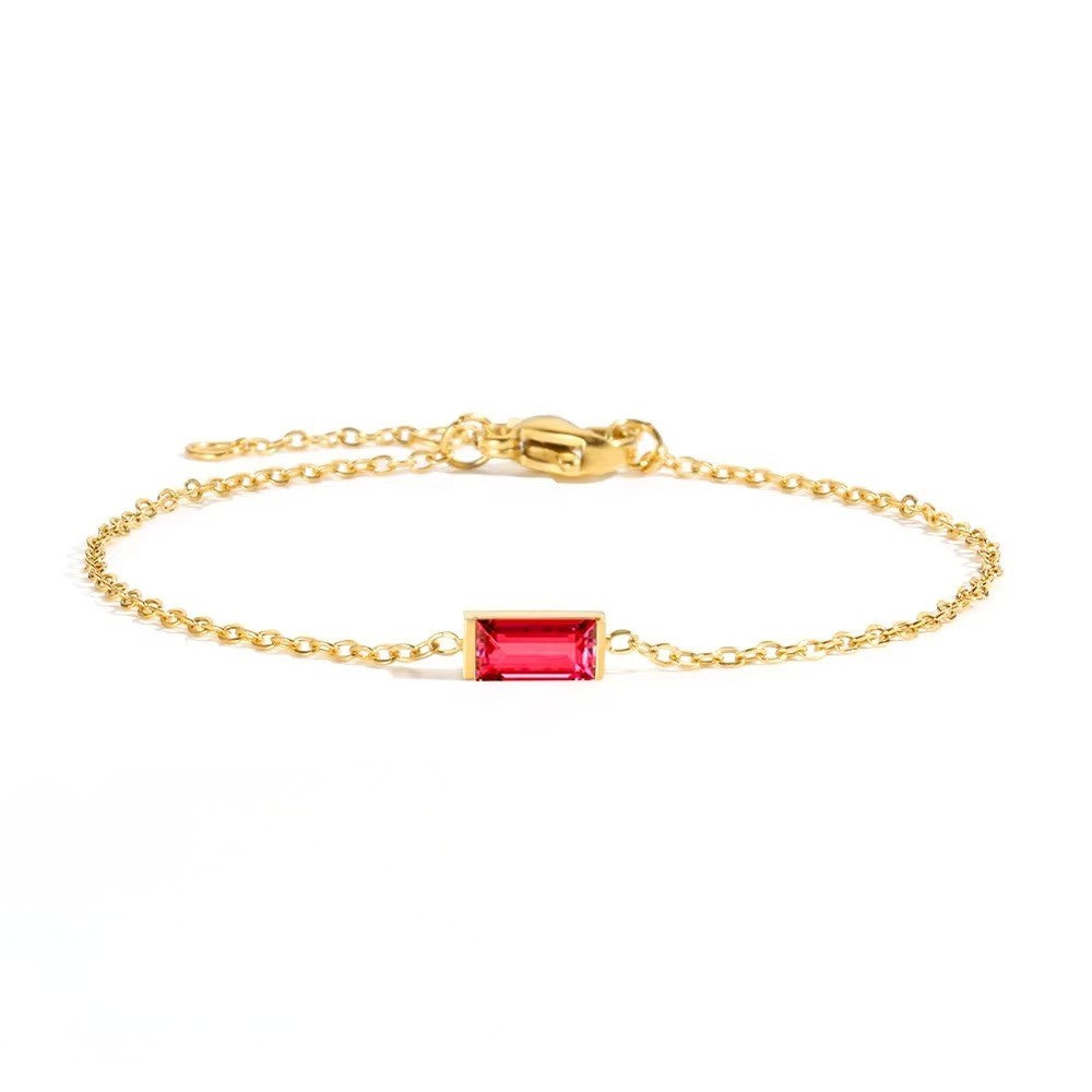 Qamar Rayhan Birthstone Bracelet