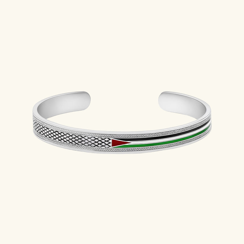 Qamar Palestine Heritage Cuff