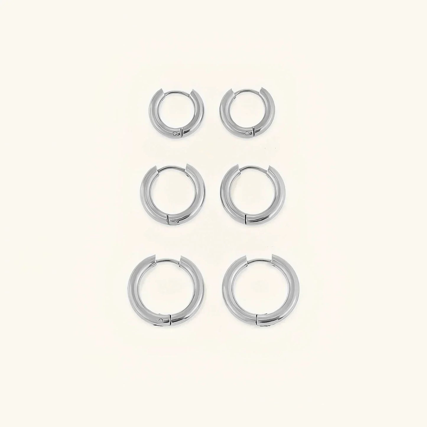 Classic Round Hoops (Set of 3)