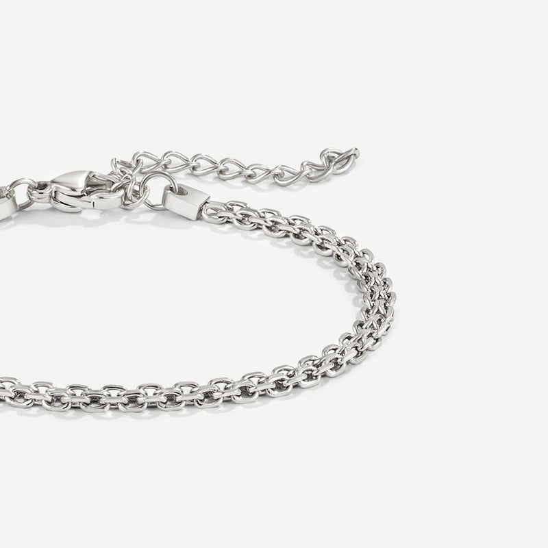 Capri Silver Chain Bracelet